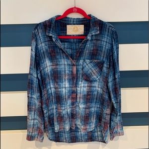 Acid-wash Flannel